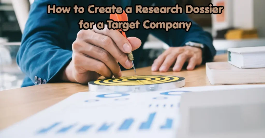 How to Create a Research Dossier for a Target Company