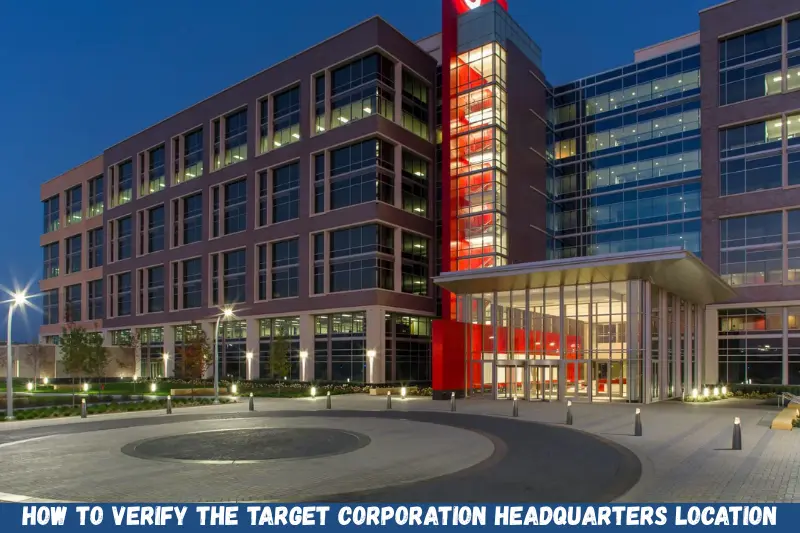 how to verify the target corporation headquarters location